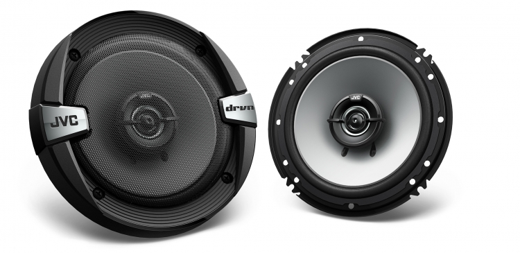 thumbnail image 2 of JVC CS-DR162 6.5” 300W 2-Way Coaxial Car Speakers – 4 Speakers, Neodymium, DR Series, New 2 of 3