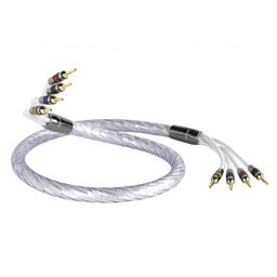 QED Signature Genesis Silver Spiral Bi-Wire